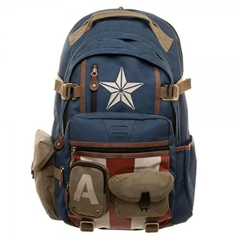 Zaini Captain America, Deadpool & Batman