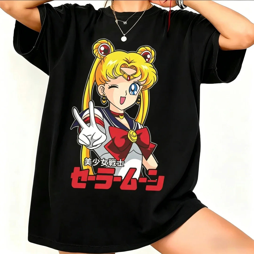 T shirt Sailor Moon (donna e bambine)