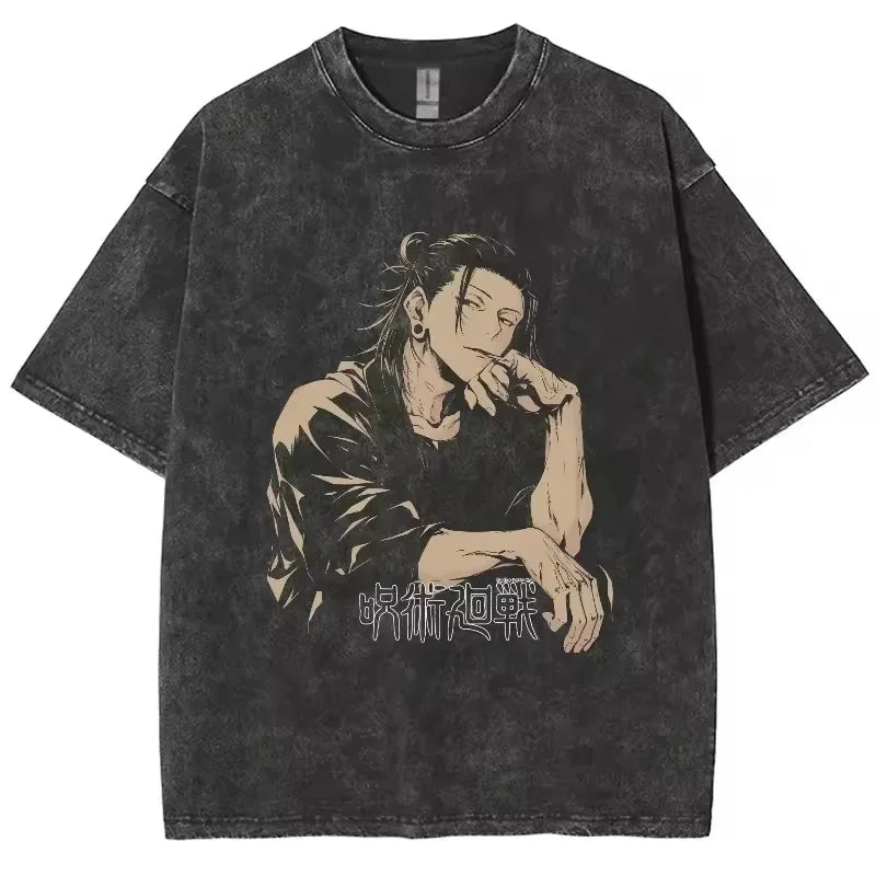 T-shirt Jujutsu Kaisen cotone