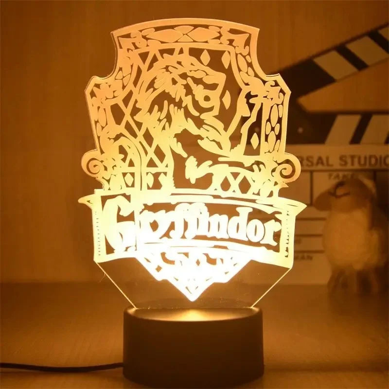 Lampade 3d Harry Potter