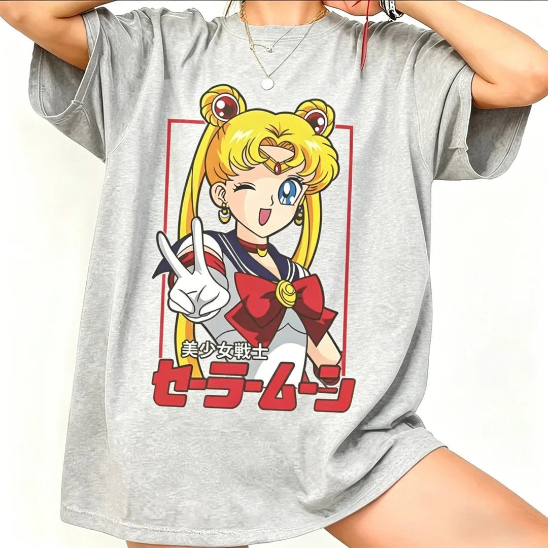 T shirt Sailor Moon (donna e bambine)