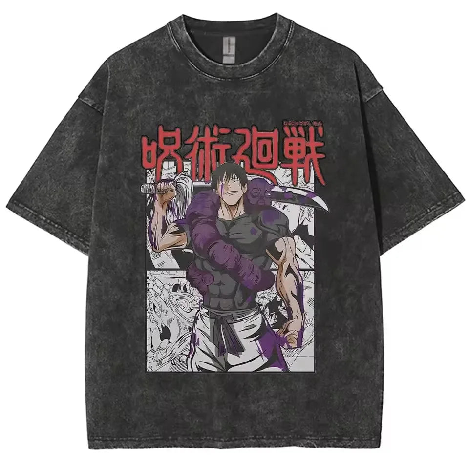 T-shirt Jujutsu Kaisen cotone