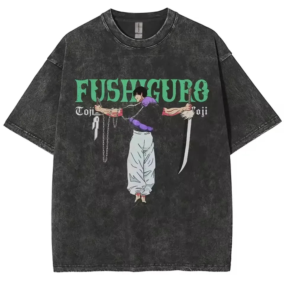 T-shirt Jujutsu Kaisen cotone