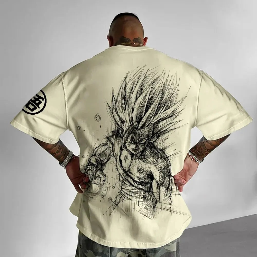T-shirt DragonBall cotone