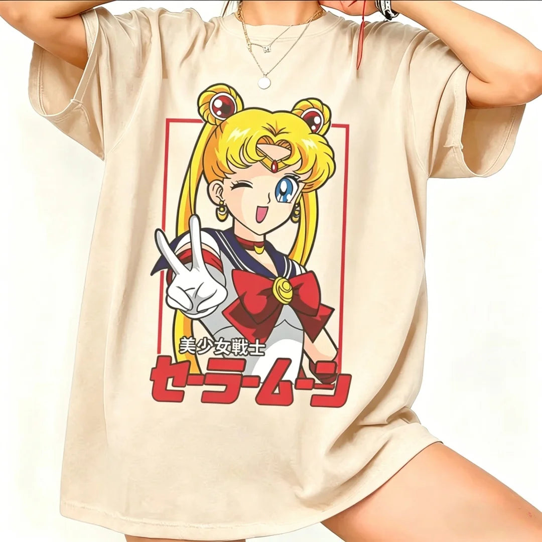 T shirt Sailor Moon (donna e bambine)