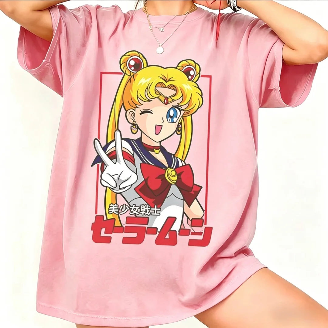 T shirt Sailor Moon (donna e bambine)