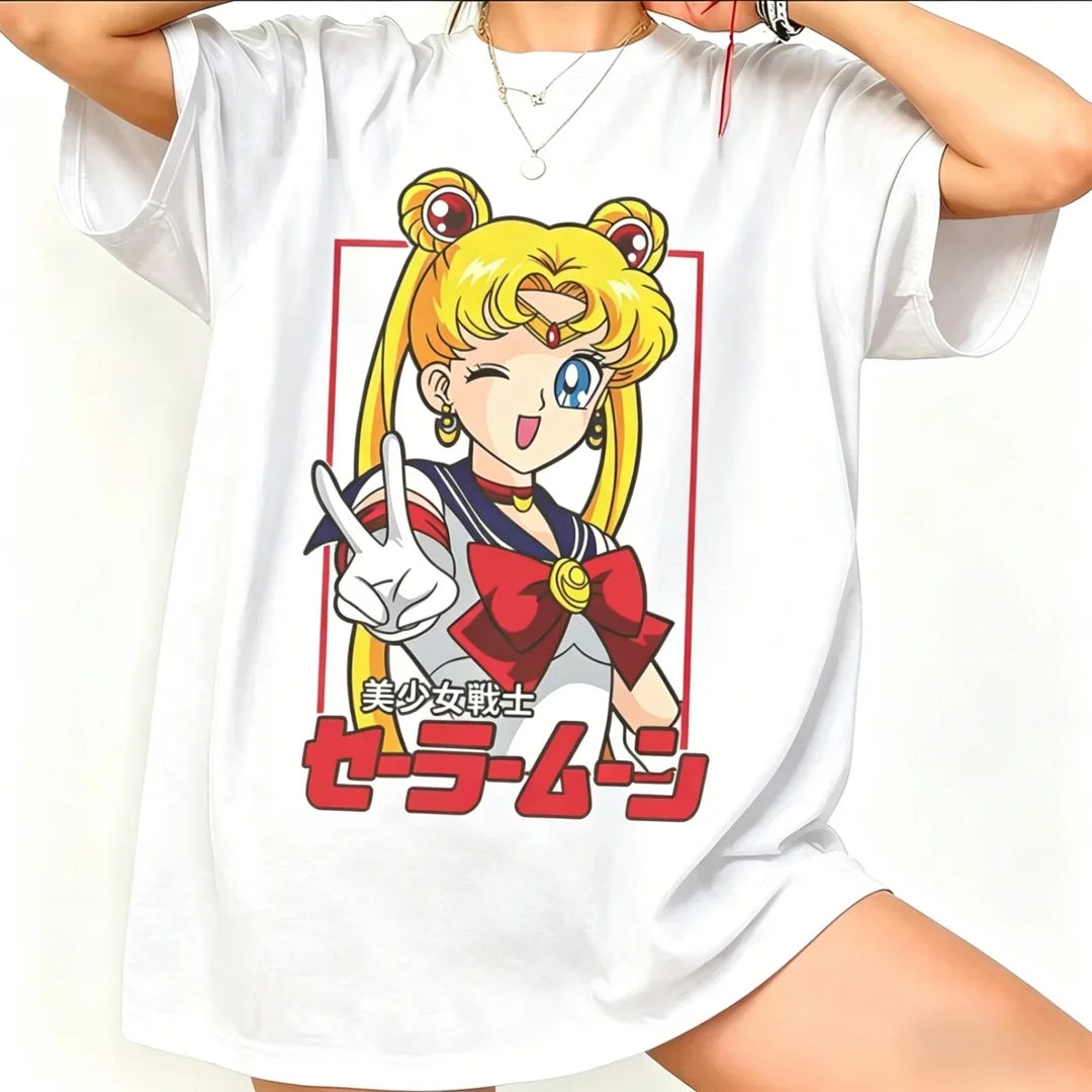 T shirt Sailor Moon (donna e bambine)