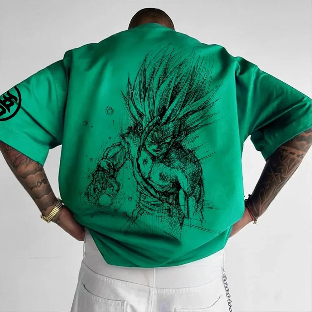 T-shirt DragonBall cotone