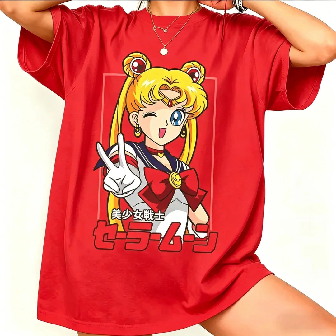 T shirt Sailor Moon (donna e bambine)