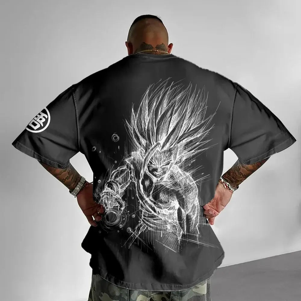 T-shirt DragonBall cotone