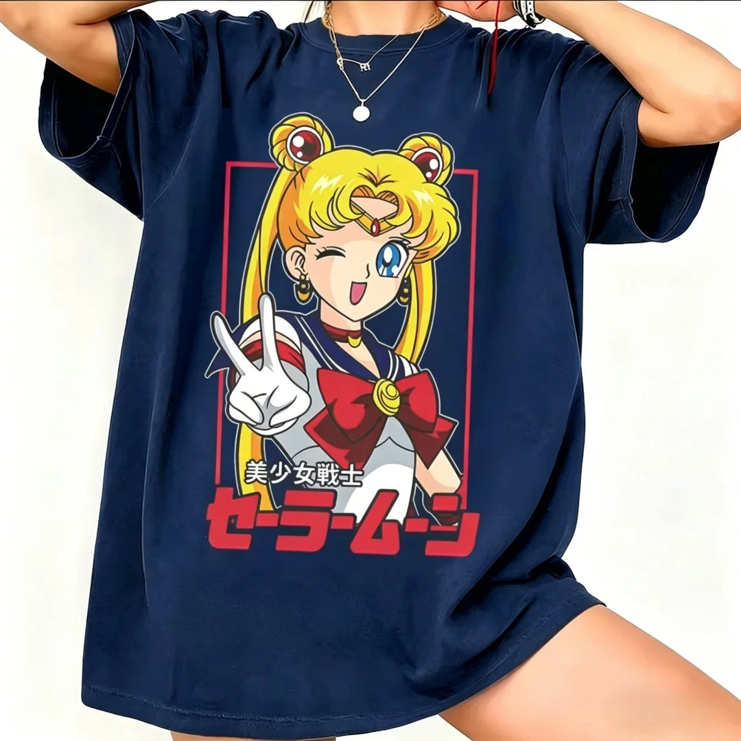 T shirt Sailor Moon (donna e bambine)